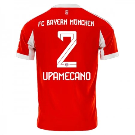 FC Bayern Mnichov Dayot Upamecano 2 Domácí 2025-26 - Fotbalové Dresy (S/S) FC Bayern Mnichov Dayot Upamecano 2 Domácí 2025-26 - Fotbalové Dresy (S/S)